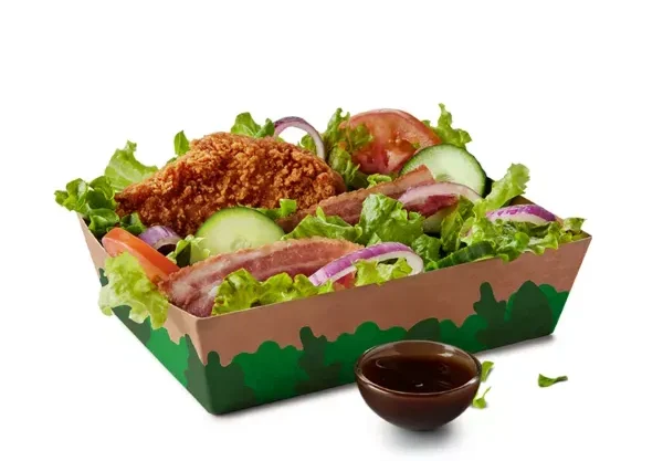 McDonald’s Crispy Chicken and Bacon Salad 1 Crispy Chicken and Bacon Salad