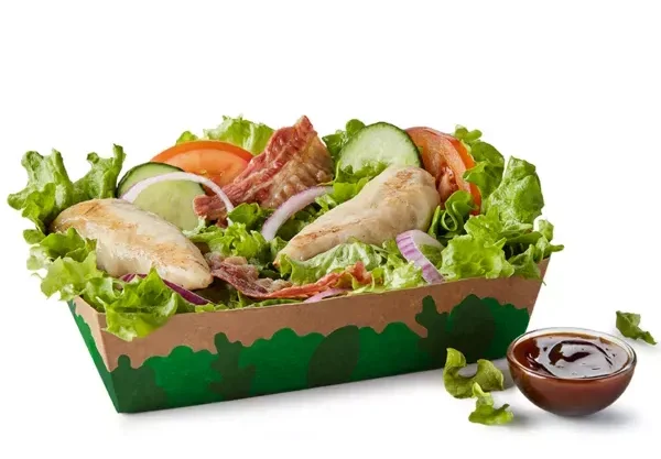 Grilled Chicken and Bacon Salad
