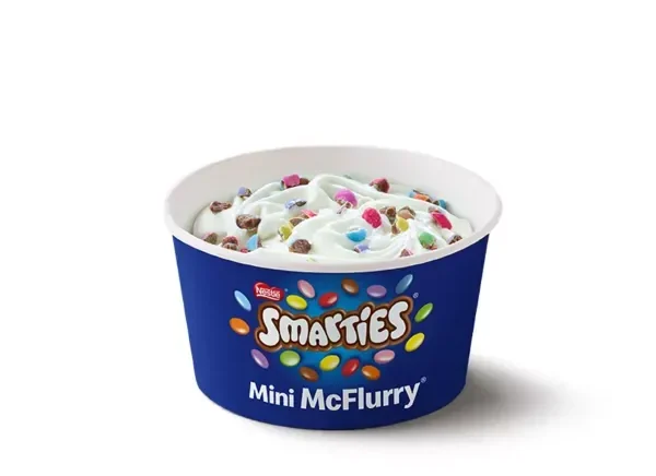 McDonald’s Smarties McFlurry Mini – Price & Nutrition Facts 1 Smarties McFlurry® Mini