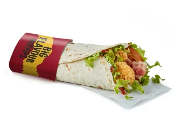McDonald’s The BBQ & Bacon Chicken One Crispy Wrap 1 The BBQ & Bacon Chicken One Crispy
