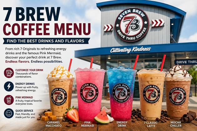 7 Brew Coffee Menu: Find the Best Drinks and Flavors